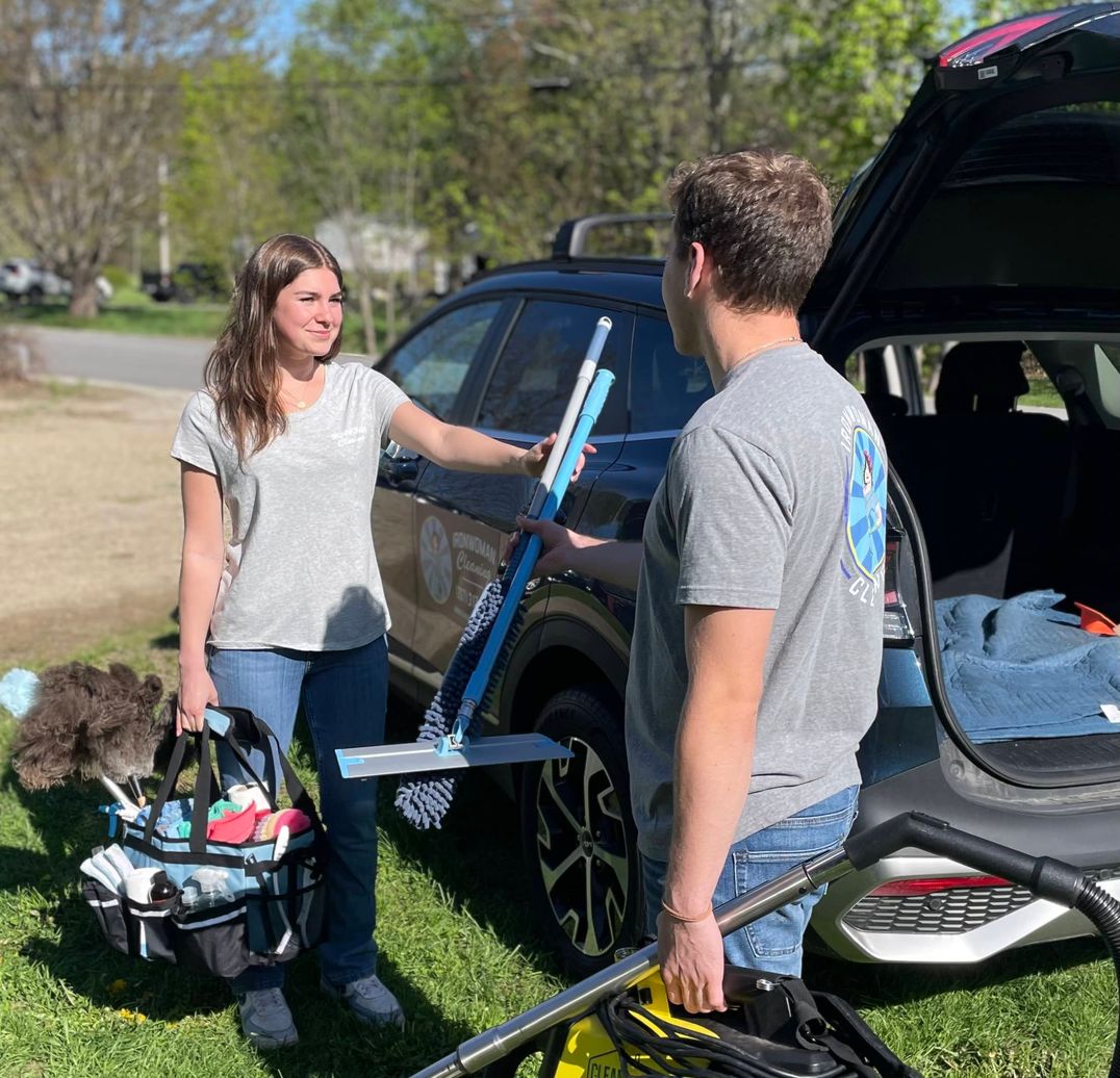 Ironwoman Cleaning team cleaning a home