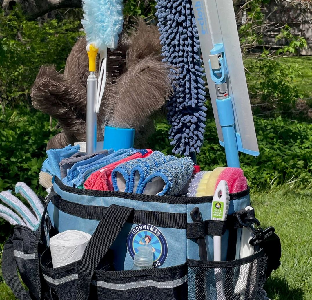 Ironwoman Cleaning team cleaning a home